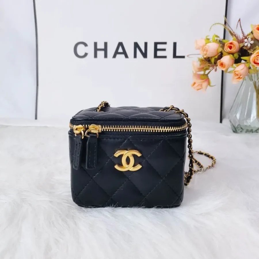 Chanel Gold Bead Series Size: 13/10/8cm Model No. 5865-1