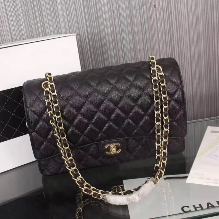 CHANEL cowhide ball grain Size: 33X22X10cm Model: 1119