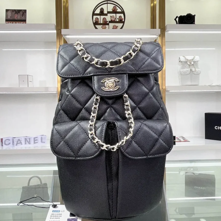 Chanel Model: AS3200# Backpack Size: 17x24x16cm