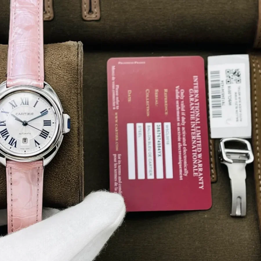 Cartier Couple Watch Diameter: 31 mm