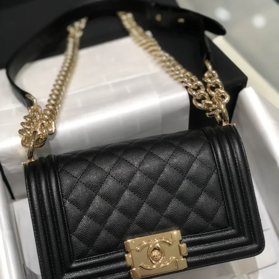 All steel light gold buckle Size: 20Cm