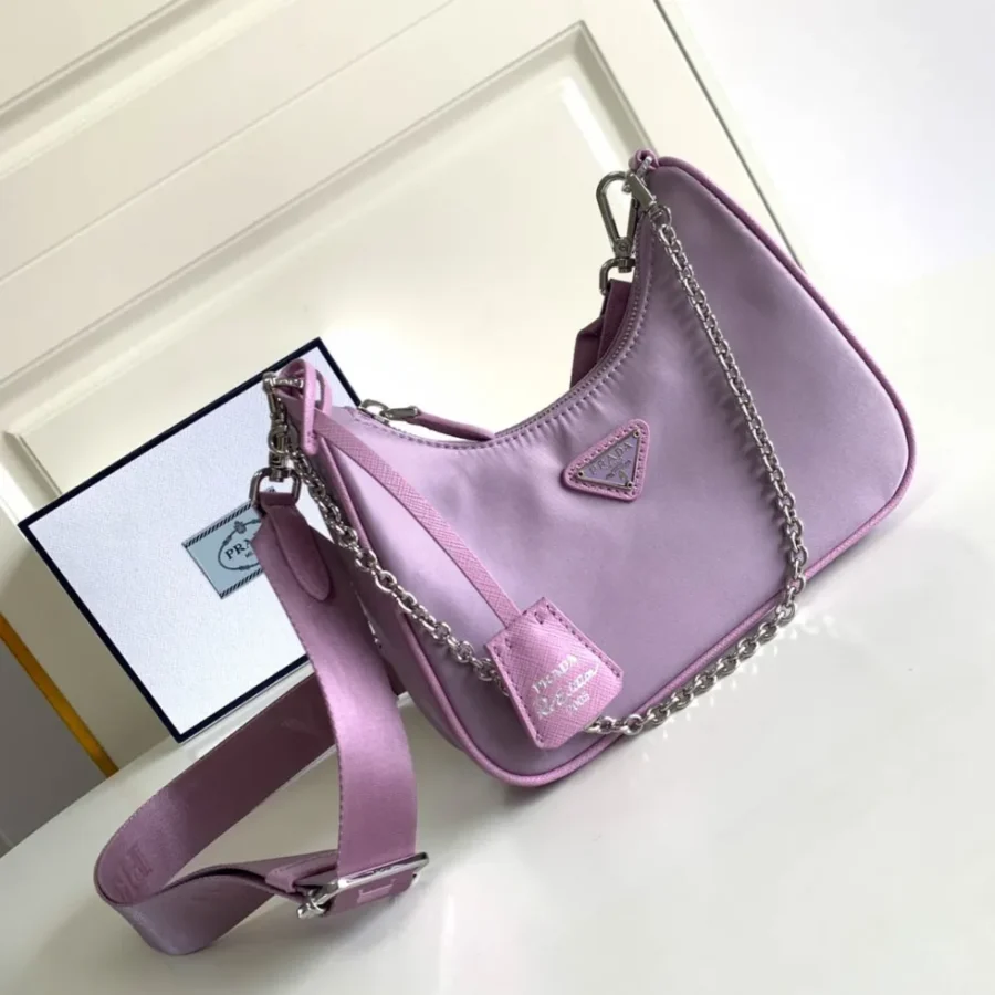 Prada Underarm Bag 1BH204 Size: 22x12cm