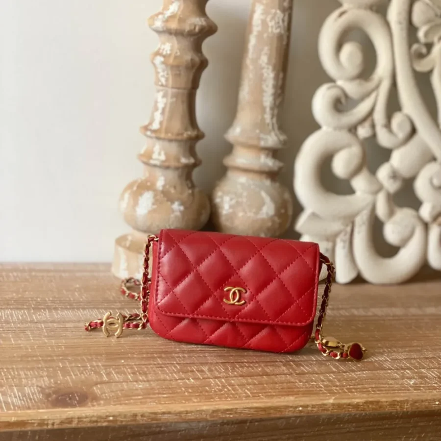 Chanel size: 12.5cm, style: 81228 red