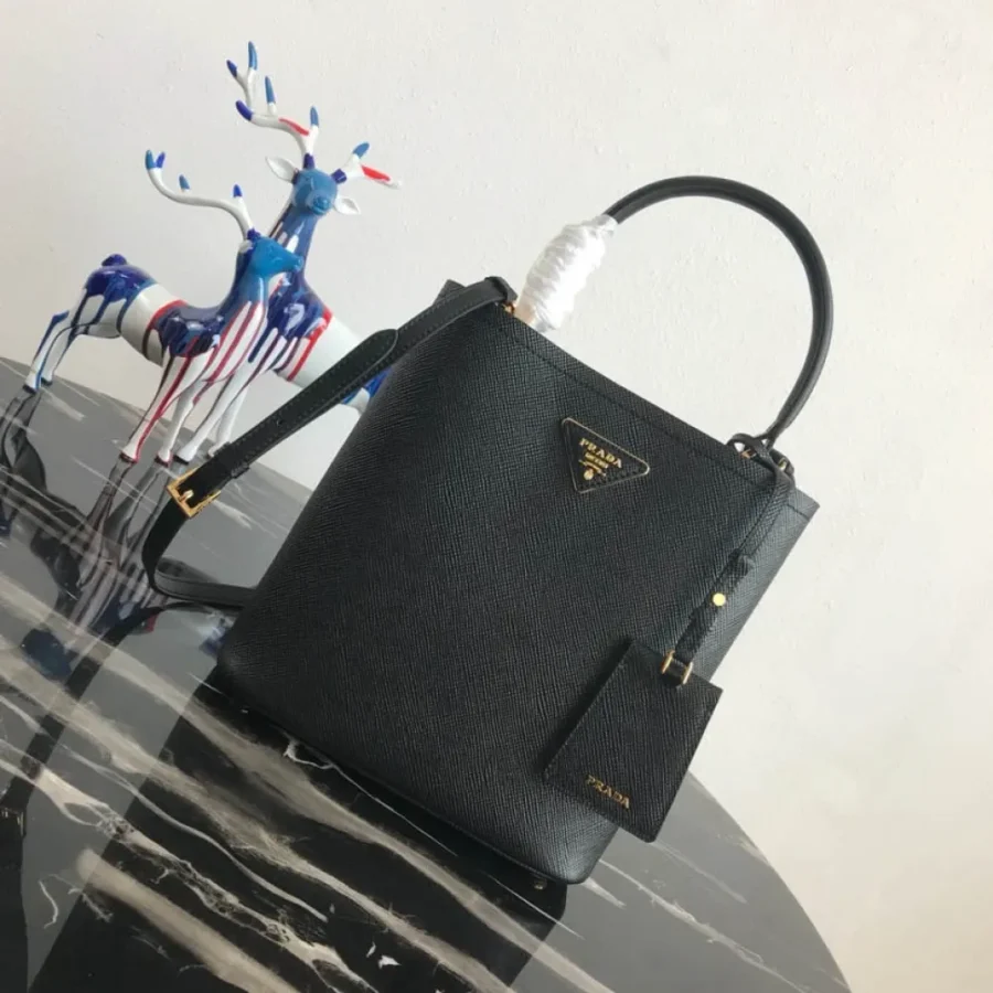 Prada Bucket Bag Size: 22x23.13cm 1BA212