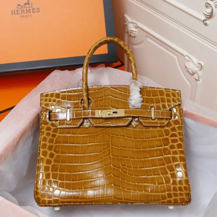 Hermes crocodile print
