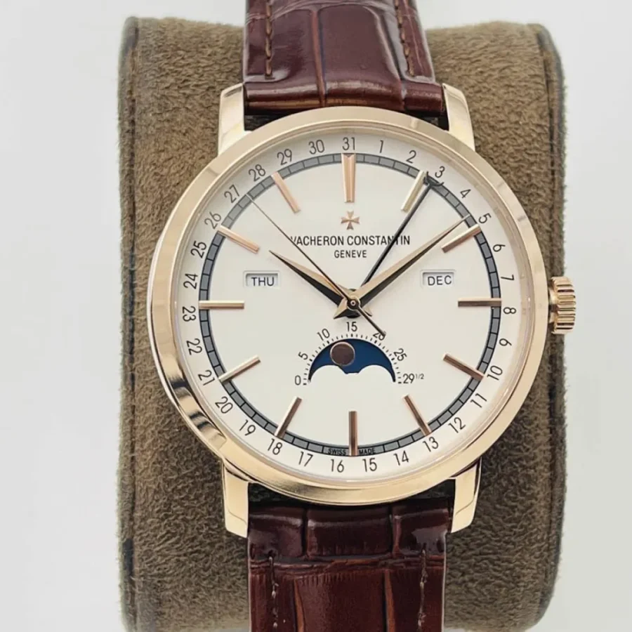 Vacheron Constantin Mechanical Watch Diameter: 41mm Black Brown