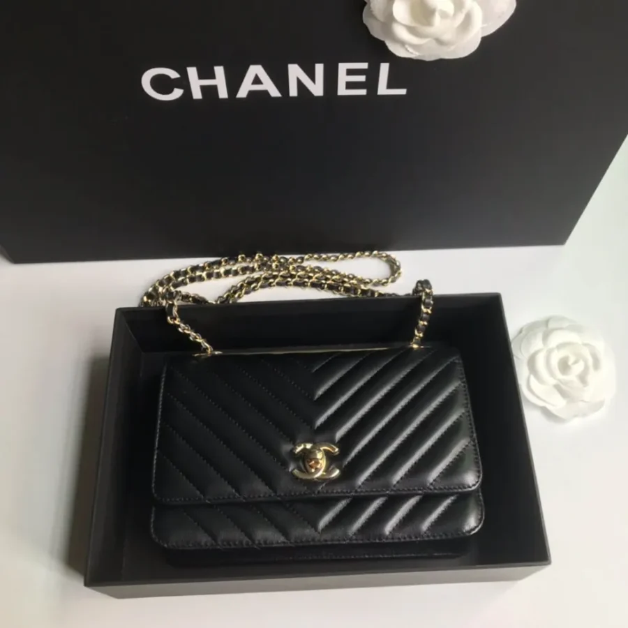 CHANEL Model number: A80972 Size 19.5*13.5*3.5cm