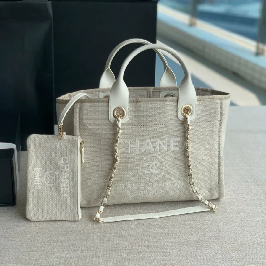 CHANEL Canvas Bag Model: AS3257# Size: 33X26XX15.5Cm