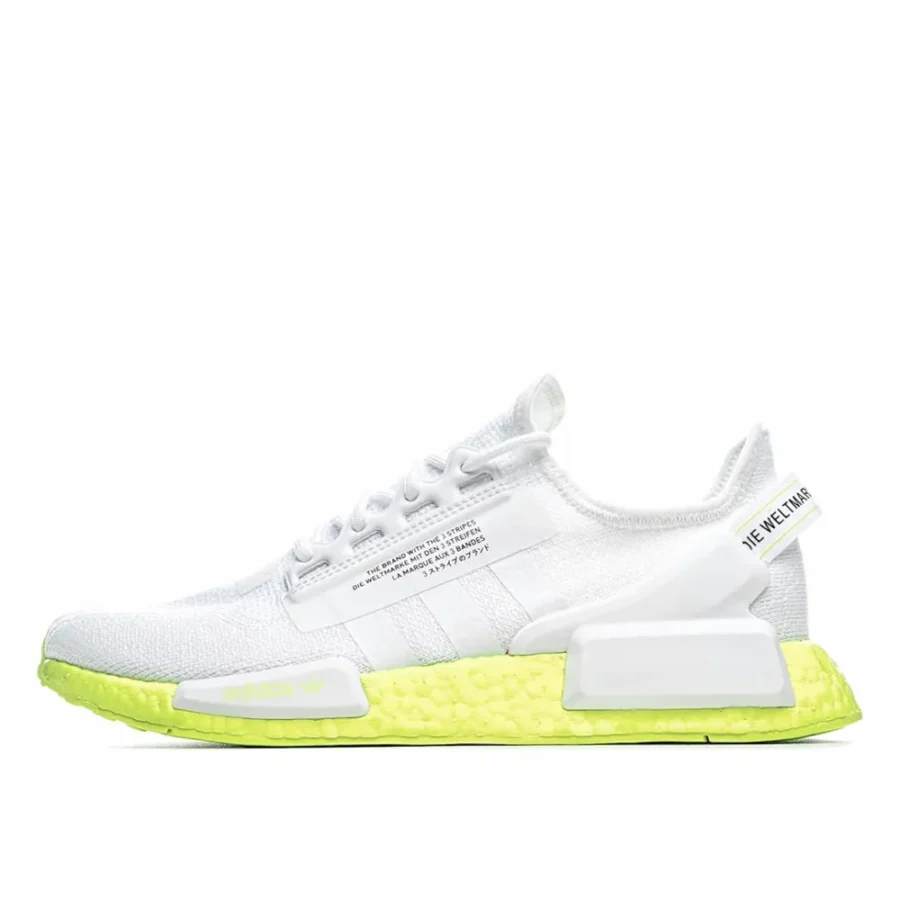 Adidas NMD_R1 V2 'White Solar Yellow'