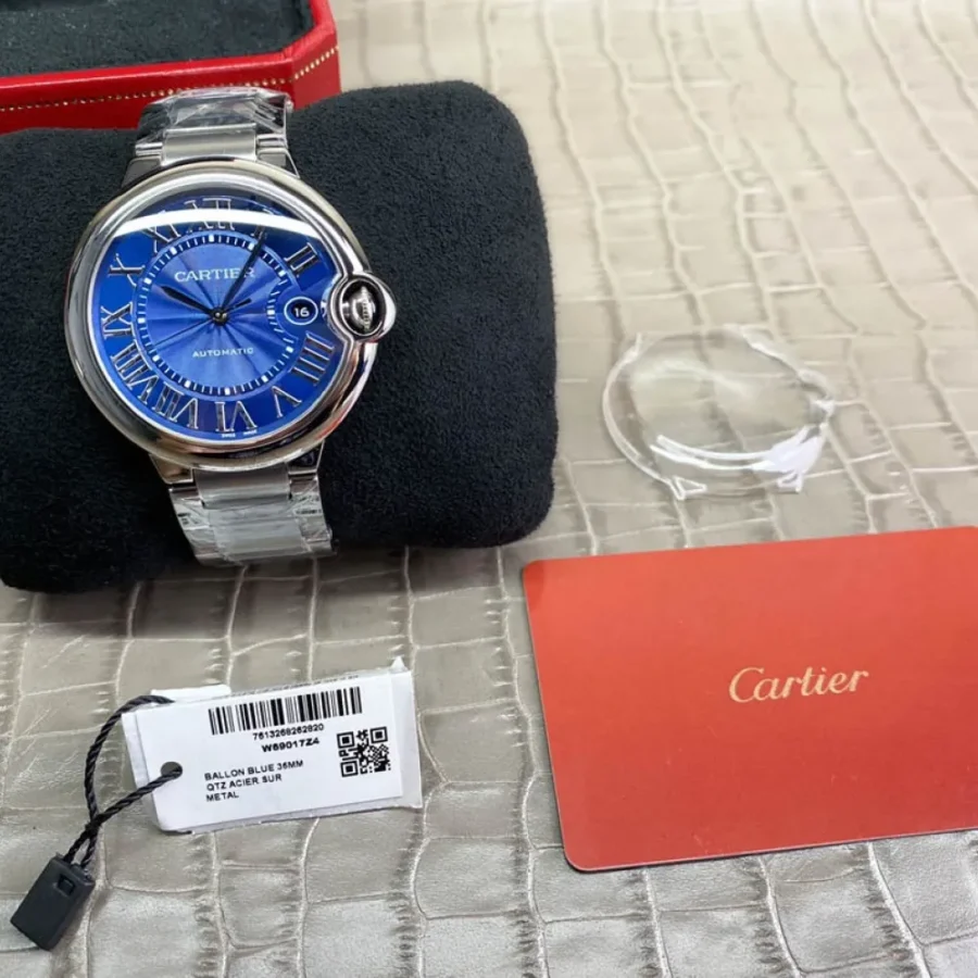 Cartier blue balloon series watch serial number: ID