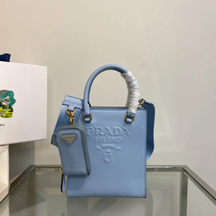 Prada Tot Bag Size: 17x19cm 1BA333