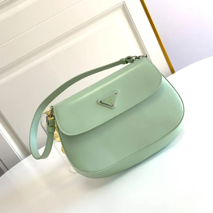 Prada Underarm Bag Size:23x17cm Mint Green