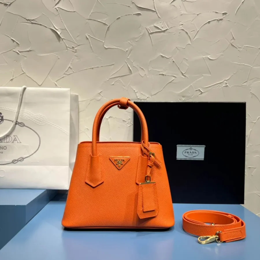Prada Double series mini bag Size: 25x18.5cm 1BG443