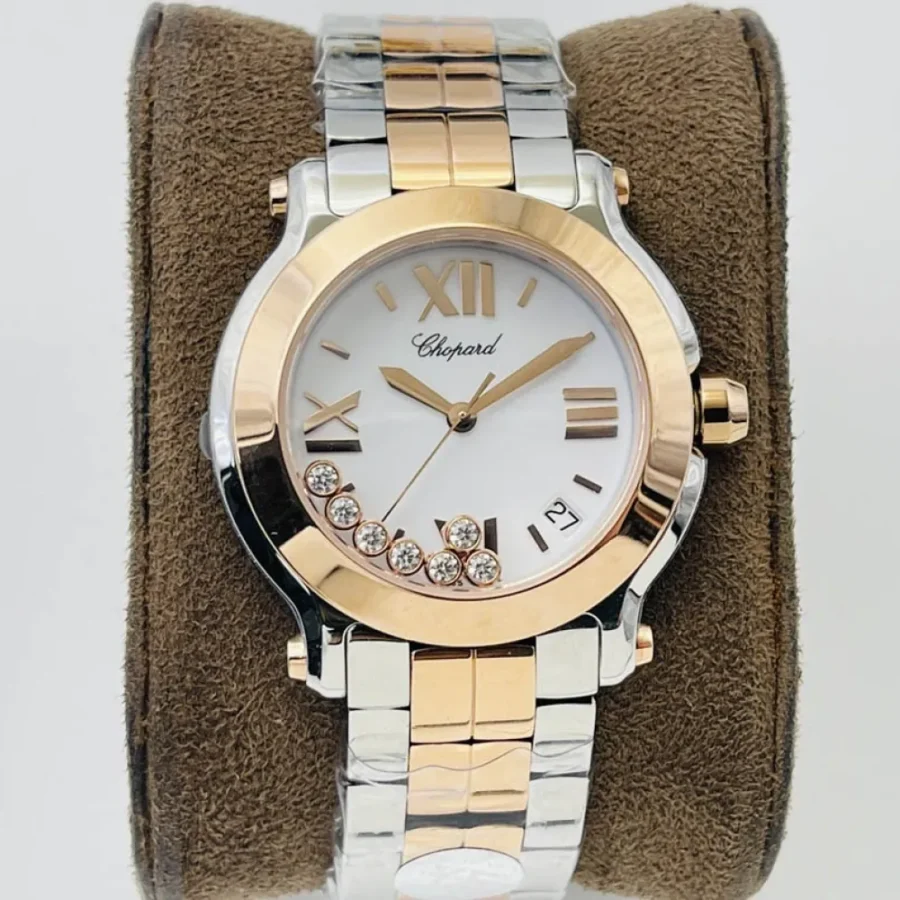 Chopard HAPPY DIAMONDS crocodile watch Diameter: 36MM