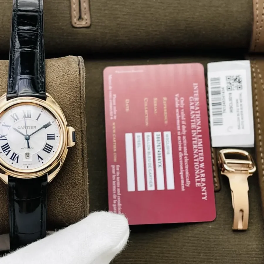Cartier Couple Watch Diameter: 31 mm