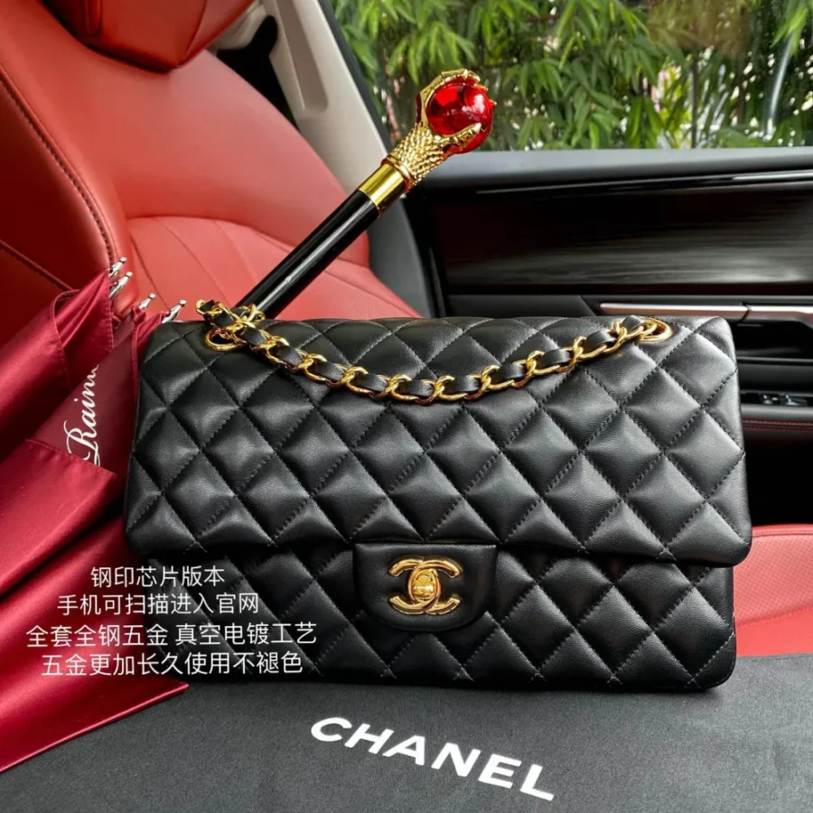 Cowhide Ball Pattern Black Model: -A01112 Size: -25.5*15.5*6.5