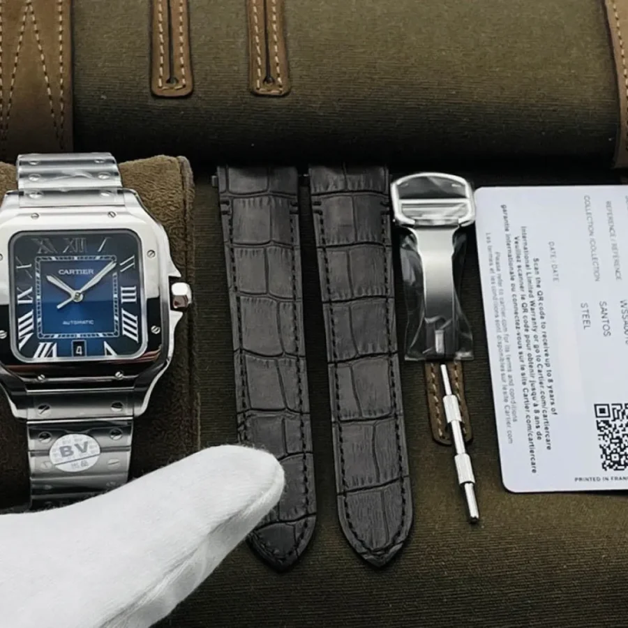 Cartier SANTOS series watch Diameter: 47.5MM*39.8MM*9.38MM