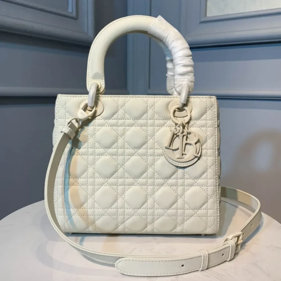 lady 24cm Brushed White Size: 24*12*20cm