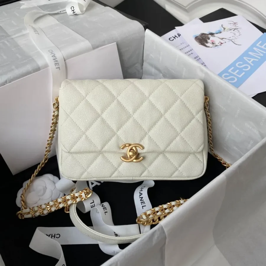 Chanel Model: AS3200# Backpack Size: 17x24x16cm