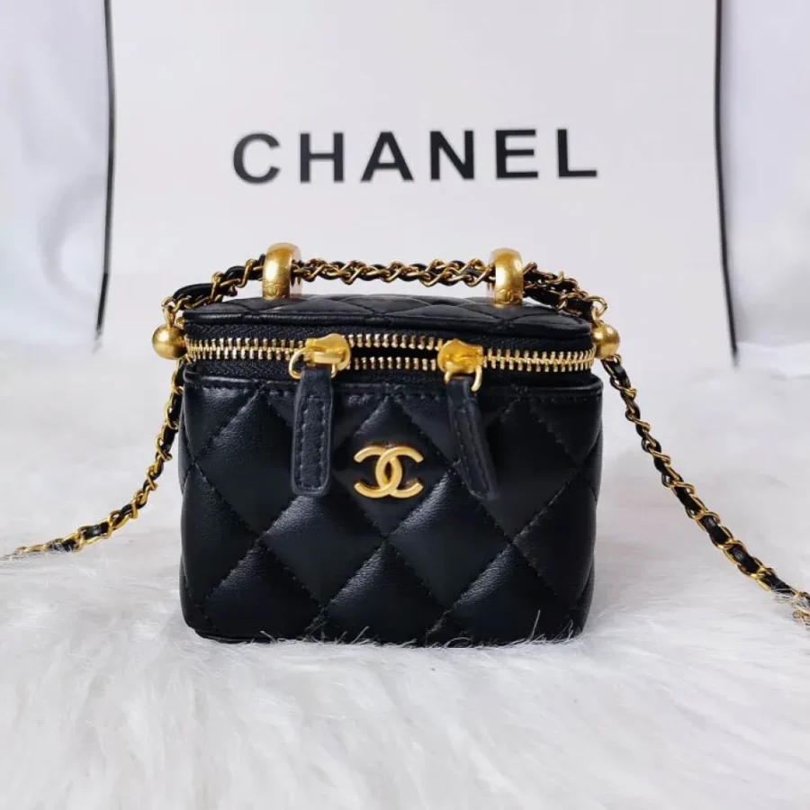 Chanel Hand Cosmetic Bag Size: 11*8.5*7cm Style: 5865