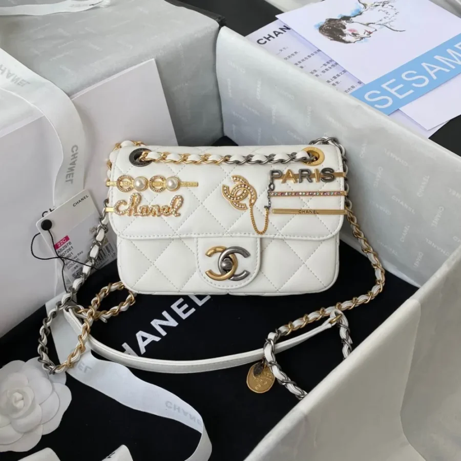 Gold skin diamond pattern Model: 2978️ Size: 11x19x8cm