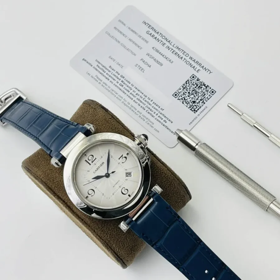 Cartier Pasha couple watch size: 41MM size 35MM