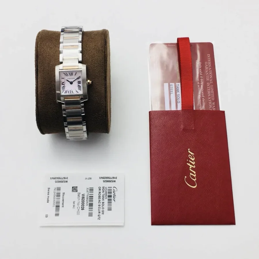 Cartier Tank Watch Diameter: 24MMX31MM 27MMX34MM