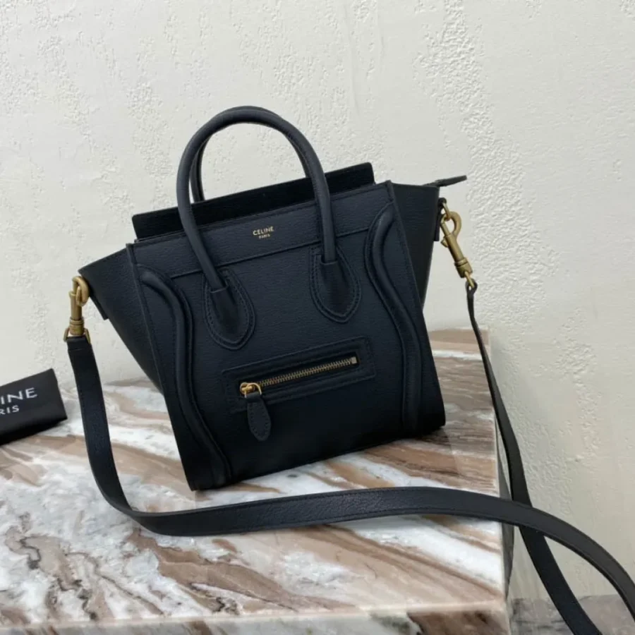 LUGGAGE Calfskin Handbag Crossbody Model 168243