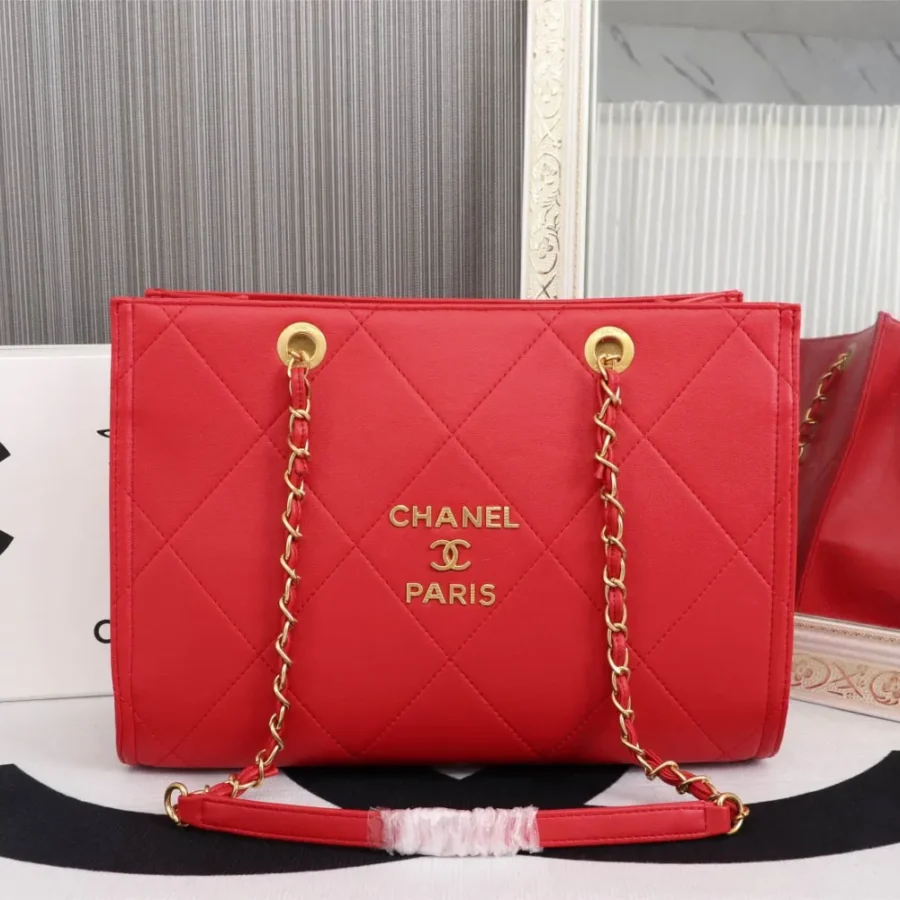 CHANEI Calfskin Size: 24*34*13 Style: 8045