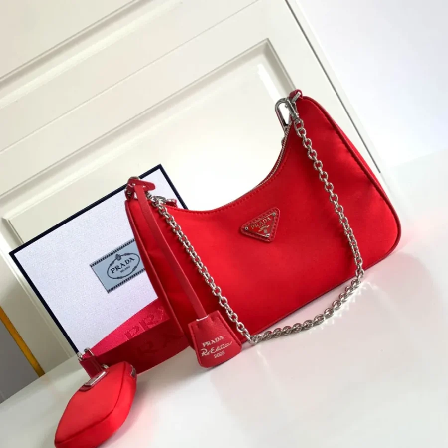 Prada Underarm Bag 1BH204 Size: 22x12cm