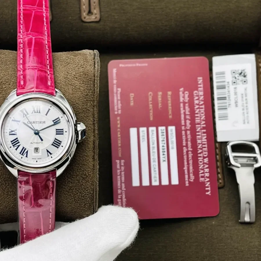 Cartier Couple Watch Diameter: 31 mm
