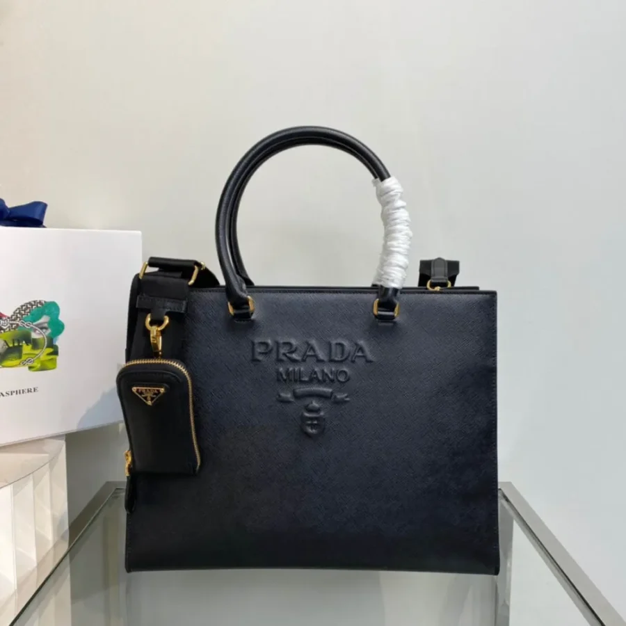 Prada Tot Bag 1BA335 Size:33x26cm