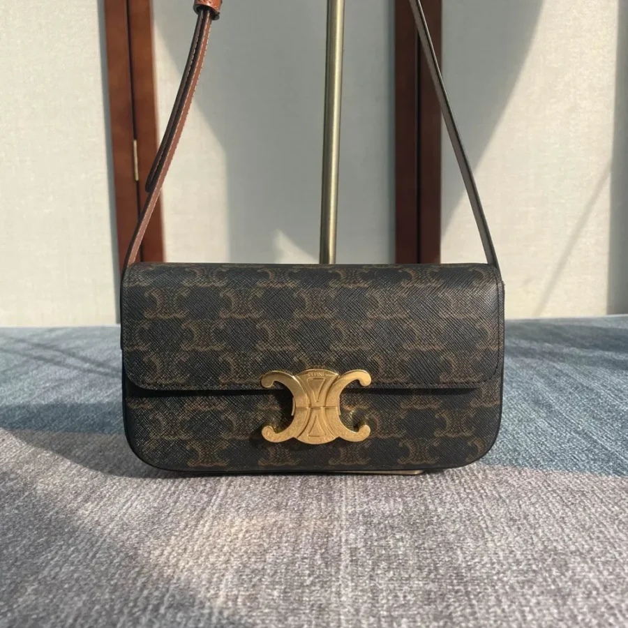 Triomphe Underarm Bag Model: 194142 Size: 20x10x4cm