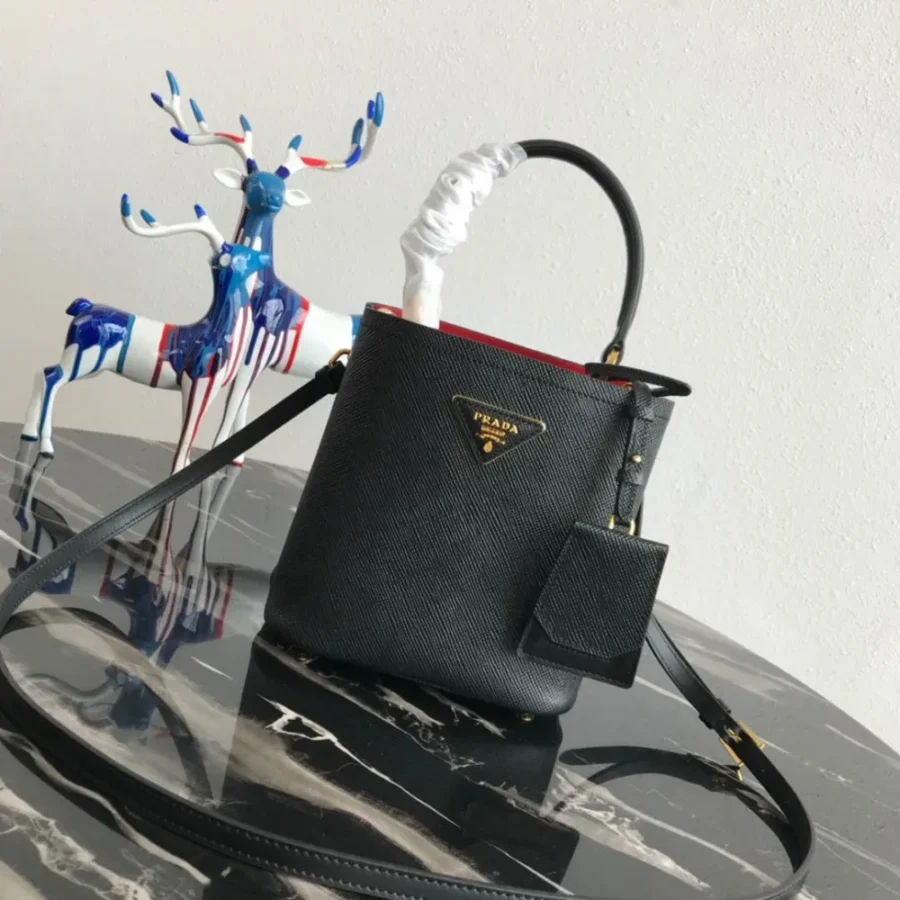 Prada Mini Bucket Bag Size: 18x17cm 1BA217