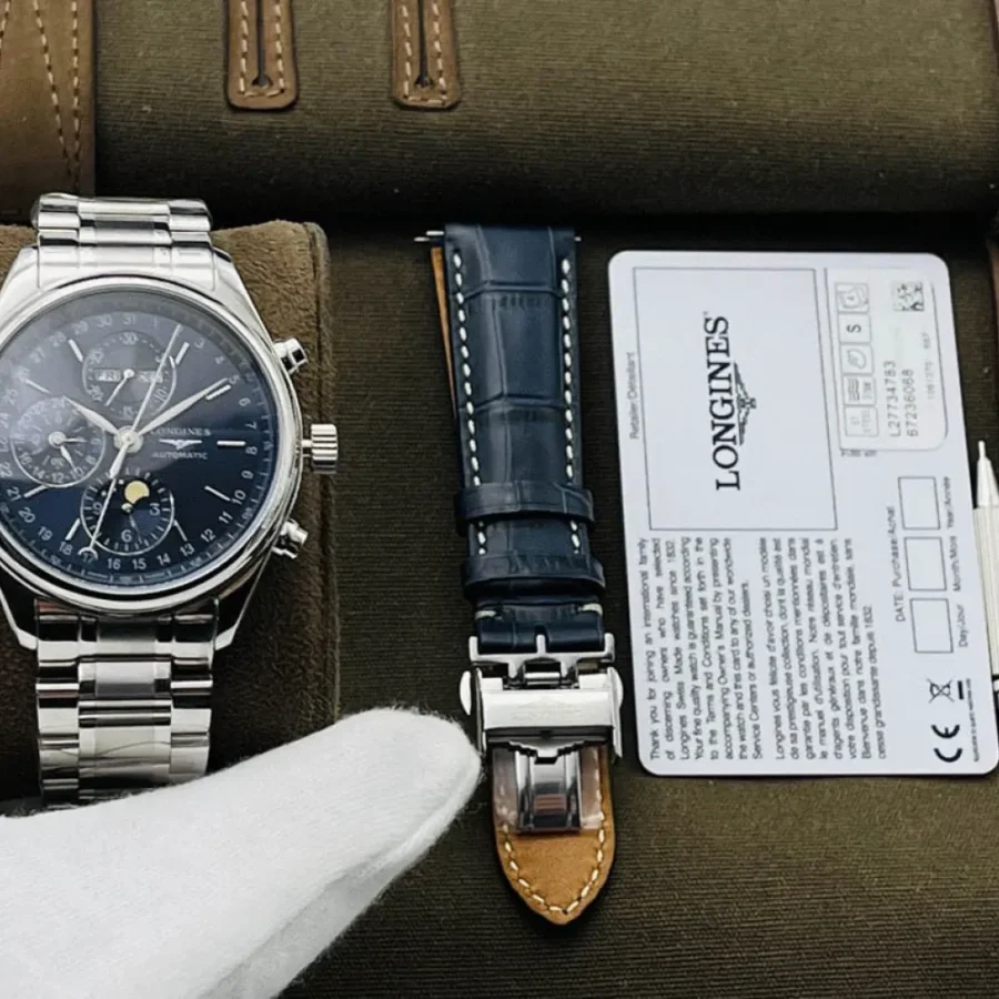 Longines Chronograph Diameter: 42*14.5mm