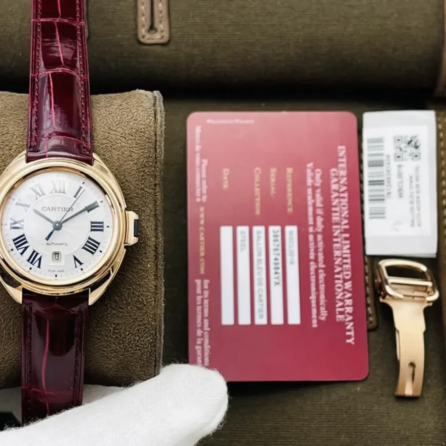 Cartier Couple Watch Diameter: 31 mm