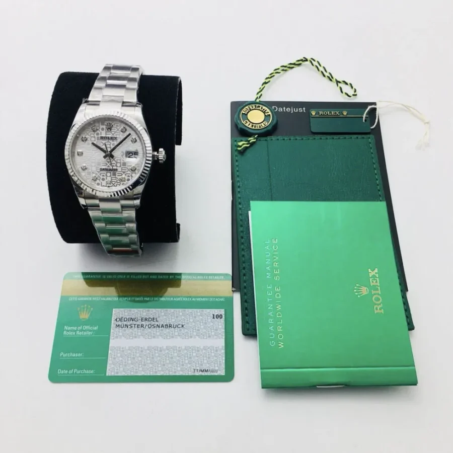 Rolex mechanical watch Diameter: 36*11.7 mm