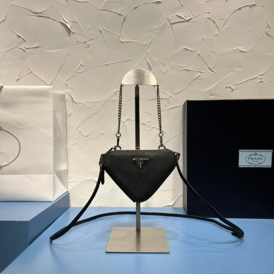 Prada Triangle Bag Size: 15x10cm 1NR015
