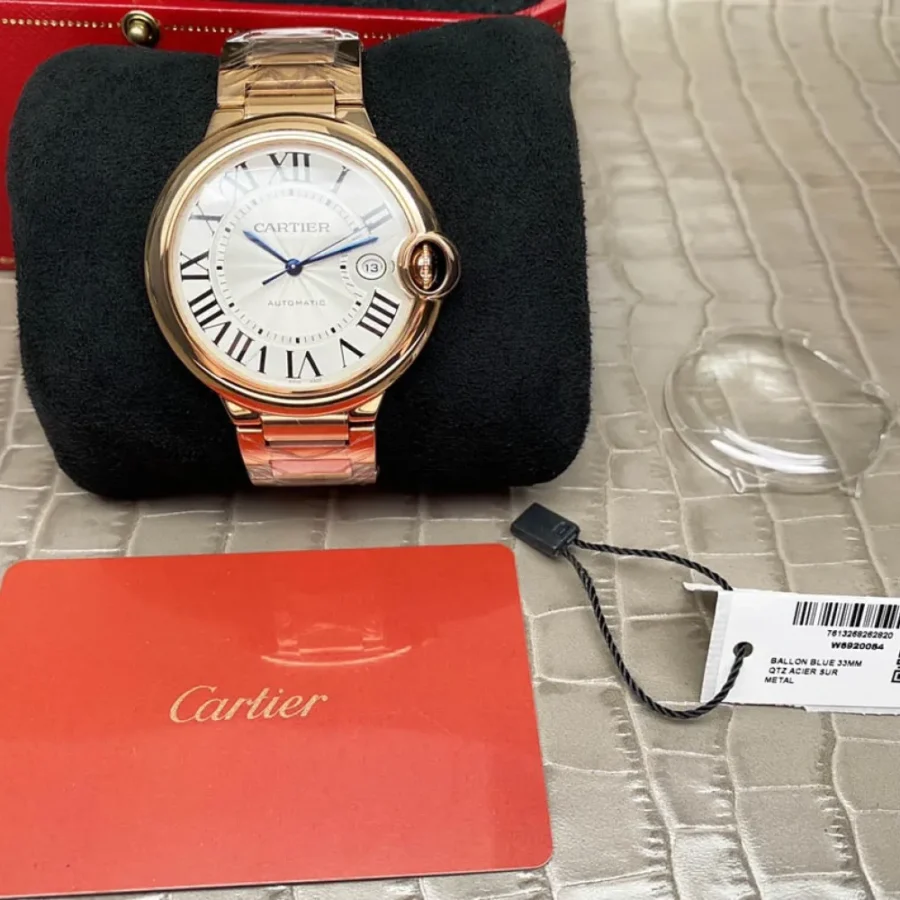 Cartier blue balloon series watch serial number: ID