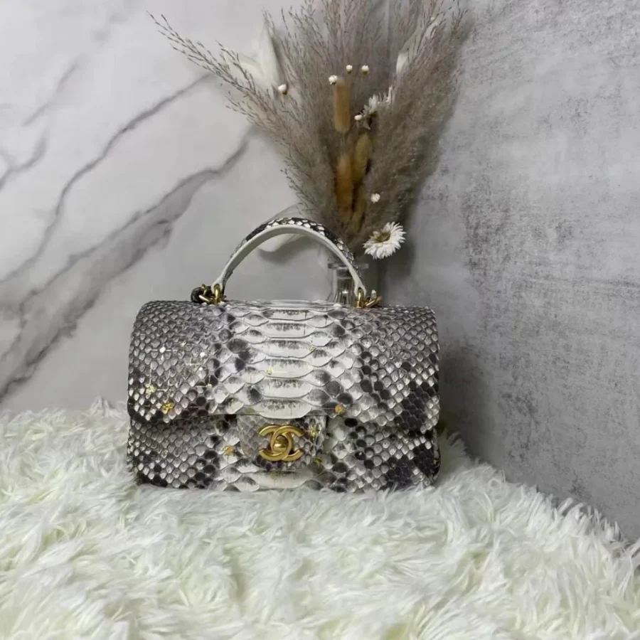 Cover Bag Handle Full Copper Vintage Gold Size: X6X13cm Ident No.: 2431
