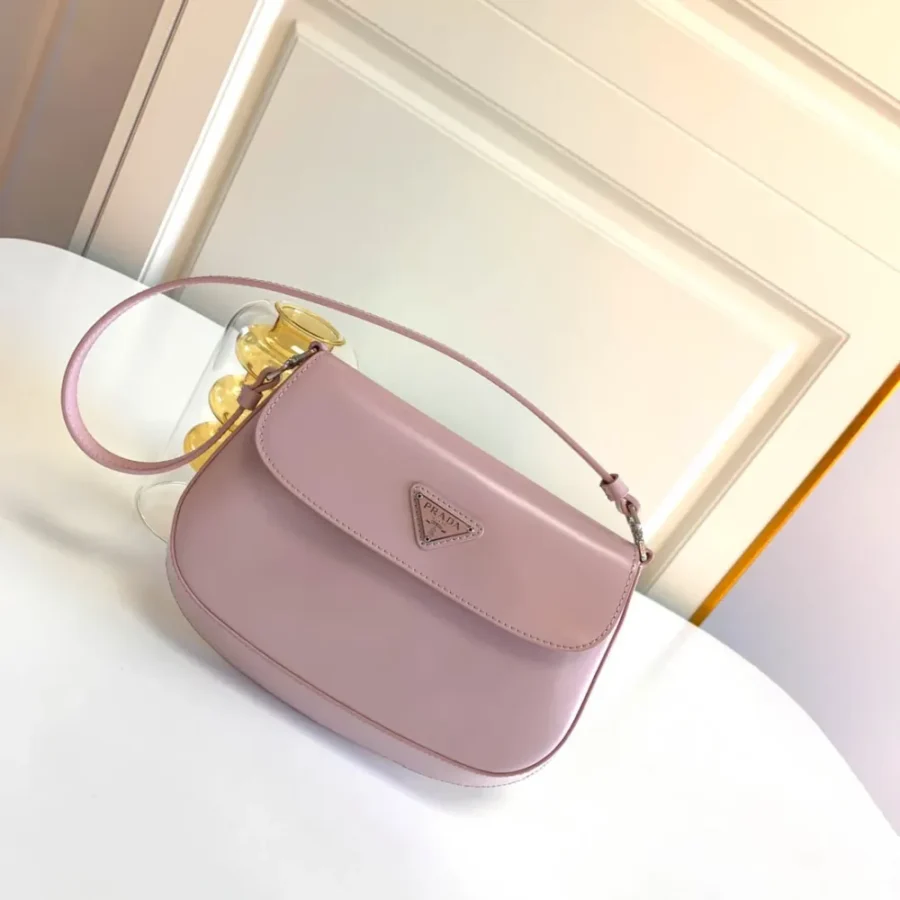 Prada Underarm Bag Size:23x17cm Snow Pink