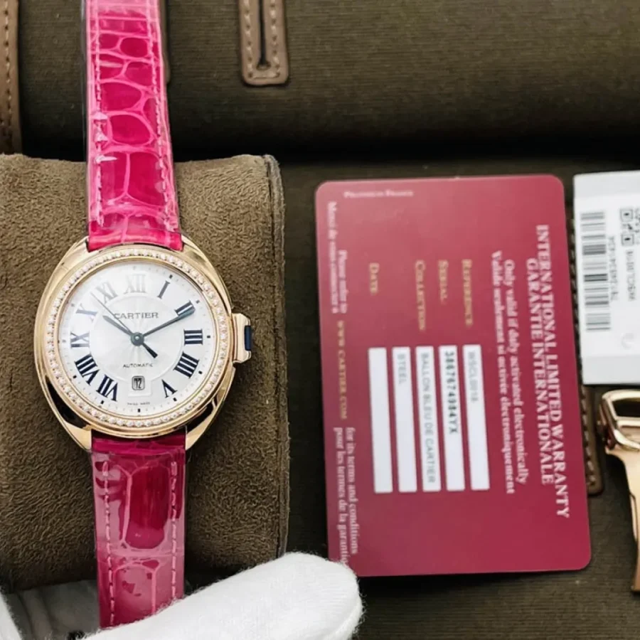 Cartier Couple Watch Diameter: 31 mm