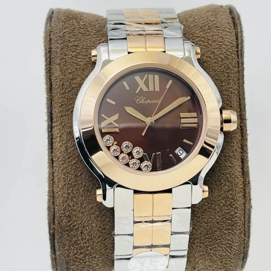 Chopard HAPPY DIAMONDS crocodile watch Diameter: 36MM