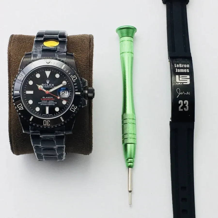 Rolex red nigga watch