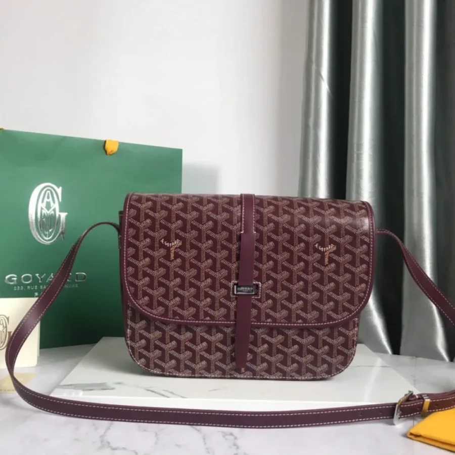 Belvdre Single Strip Messenger Bag Ref: GY020183 Size: Large 28Cm