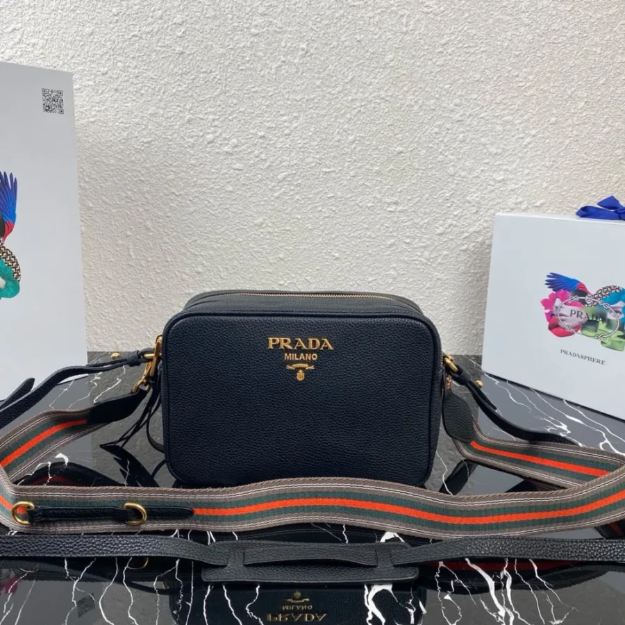 Prada Leather Bag Size: 22x15 1BH082