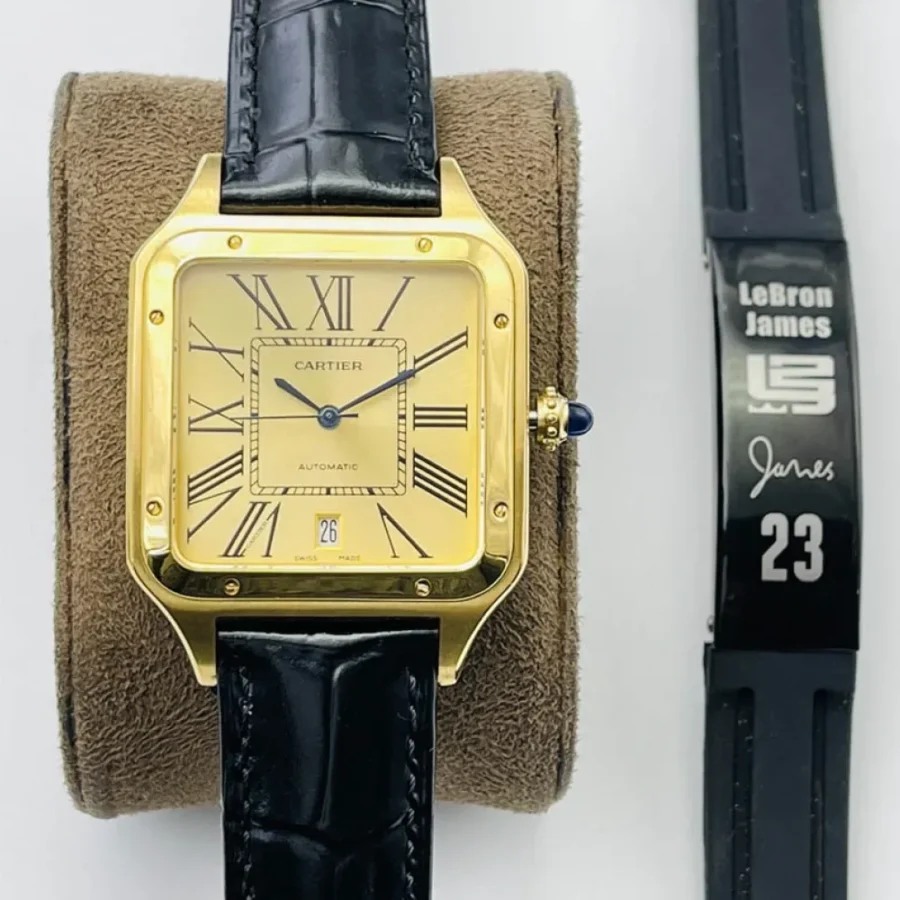 Cartier Santos Couple Watch Diameter: 49mm wide 36*9mm wide 33*9mm