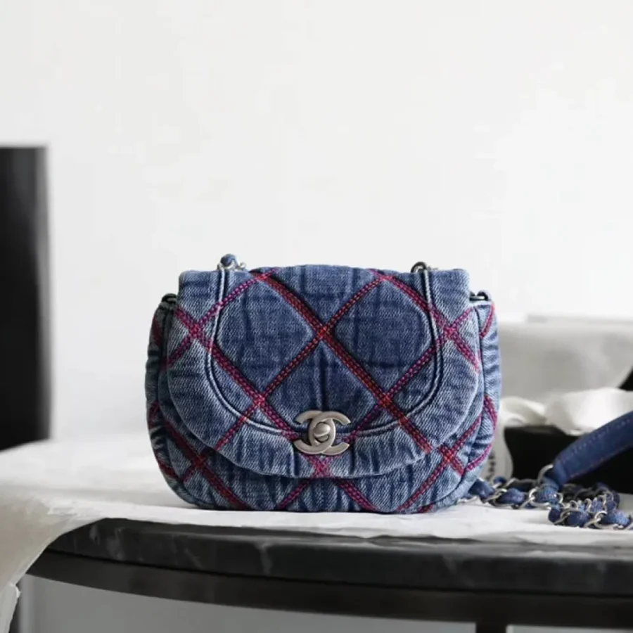 Denim Saddle Bag Size: 18*14*6.5*cm Model Number: 3187