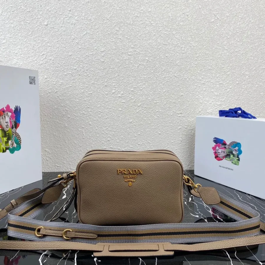 Prada Leather Bag Size: 22x15 1BH082