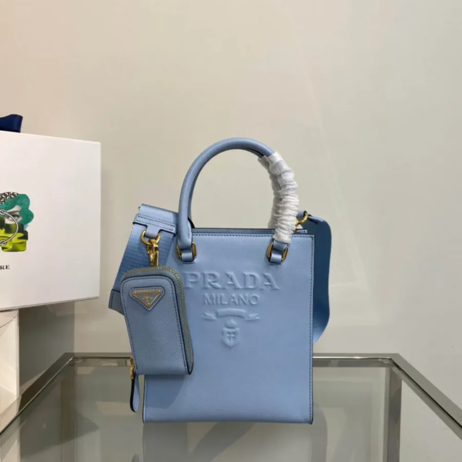 Prada Tot Bag Size: 17x19cm 1BA333